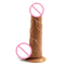 7 TPE ρεαλιστικών δονητών ίντσες παιχνιδιών φύλων για την καυτή πώληση πλαστός Dick γυναικών