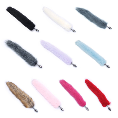 Νέο στυλ Fox Tail Anal Plug Παιχνίδια, Anal Butt Plug, Tail Anal Plug Για Γυναίκες Fancy Cat Kitty Costume Ear Party Hair Head