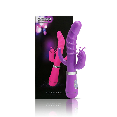 Γυναίκες G Spot Rabbit Vibrator Υπερμεγάλο USB Rabbit Vibrator