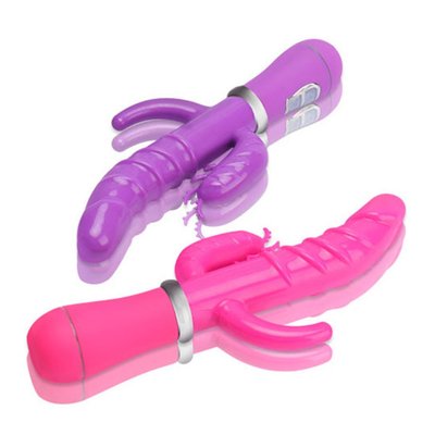 Γυναίκες G Spot Rabbit Vibrator Υπερμεγάλο USB Rabbit Vibrator