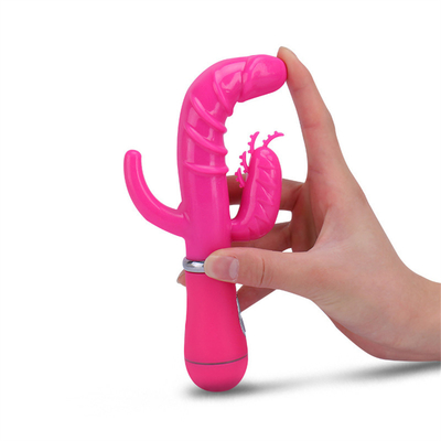 Γυναίκες G Spot Rabbit Vibrator Υπερμεγάλο USB Rabbit Vibrator