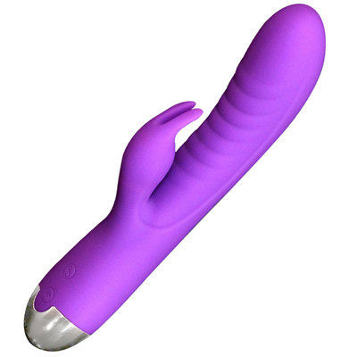 USB επαναφορτιζόμενο σημείο G κόλπος κλειτορίδα μασάζ κουνελάκι δονητή για γυναίκες
