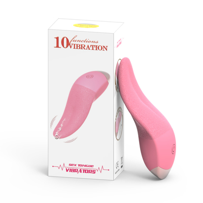 Νέο σχεδιασμό Της γλώσσας Vibrator γλείψιμο G Spot Μασάζ κλιστόρ Vibrator Κλιτόρ Γυναίκες Αυνανιστής Της γλώσσας σχήμα Vibrator