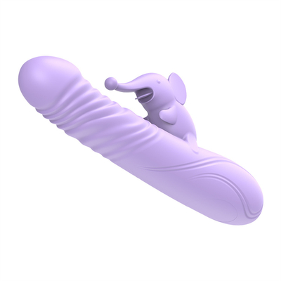 Σιλικόνιο τεντώσιμο θέρμανση κουνελάκι Vibrator G Spot Stimulator κλειτορίδα θηλυκά σεξουαλικά παιχνίδια κουνελάκι Vibrator για γυναίκα κόλπο