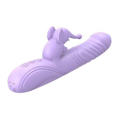 Σιλικόνιο τεντώσιμο θέρμανση κουνελάκι Vibrator G Spot Stimulator κλειτορίδα θηλυκά σεξουαλικά παιχνίδια κουνελάκι Vibrator για γυναίκα κόλπο