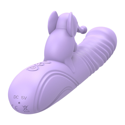 Σιλικόνιο τεντώσιμο θέρμανση κουνελάκι Vibrator G Spot Stimulator κλειτορίδα θηλυκά σεξουαλικά παιχνίδια κουνελάκι Vibrator για γυναίκα κόλπο