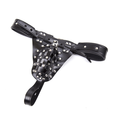 Παιχνίδια για ενήλικες BDSM Set Sexy PU δερμάτινο σκηνικό ανδρικό ρούχα εσώρουχα Bondage Gear Jeu Σεξουαλικό εσώρουχο sexy Bdsm Outfit Exot