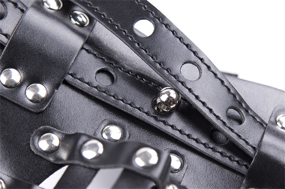 Παιχνίδια για ενήλικες BDSM Set Sexy PU δερμάτινο σκηνικό ανδρικό ρούχα εσώρουχα Bondage Gear Jeu Σεξουαλικό εσώρουχο sexy Bdsm Outfit Exot