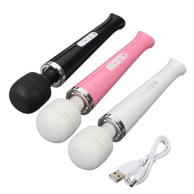 Ανανεώσιμο ασύρματο φορητό Vibrating AV Wand Massage Stick Sex Toys Σιλικόνη AV Vibrator