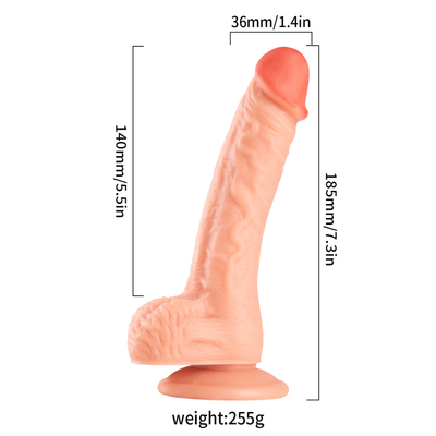 Ζεστά πωλούμενα υλικά PVC Dildo Σεξουαλικά παιχνίδια για άνδρες και γυναίκες Ενηλίκοι Σεξουαλικά παιχνίδια Αυνανιστές