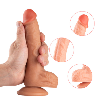 Ζεστά πωλούμενα υλικά PVC Dildo Σεξουαλικά παιχνίδια για άνδρες και γυναίκες Ενηλίκοι Σεξουαλικά παιχνίδια Αυνανιστές