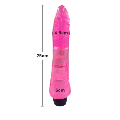 G Spot Κλιτοριακός διεγερτής Σιλικόνη ζελέ δονητή για γυναίκες