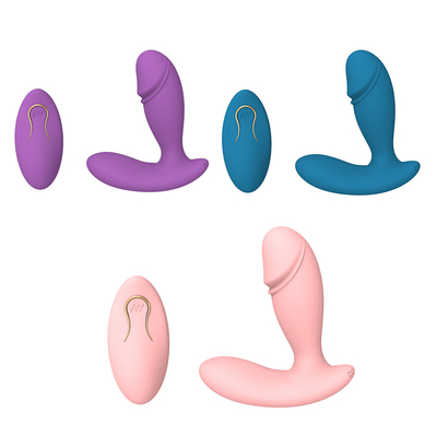 Ασύρματος έλεγχος εσώρουχα Vibrators μασάζ Φορέστε αόρατα φορητά Vibrators για γυναίκες