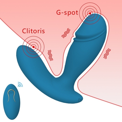 Ασύρματος έλεγχος εσώρουχα Vibrators μασάζ Φορέστε αόρατα φορητά Vibrators για γυναίκες