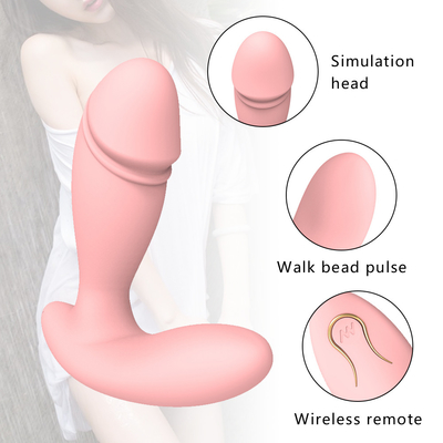 Ασύρματος έλεγχος εσώρουχα Vibrators μασάζ Φορέστε αόρατα φορητά Vibrators για γυναίκες