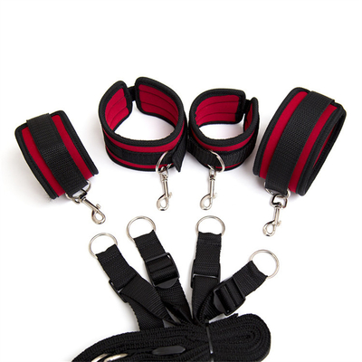 Νάιλον BDSM Παιχνίδια Bundle Bondage Set Harness Ankle Handcuffs Adult SM Παιχνίδια Προϊόντα για ζευγάρια