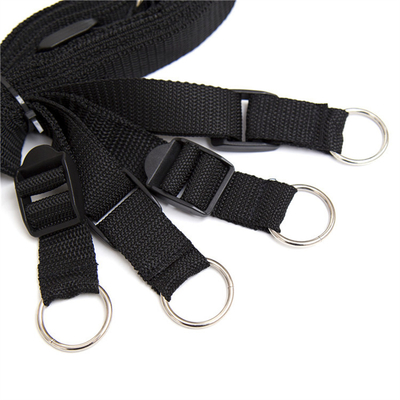 Νάιλον BDSM Παιχνίδια Bundle Bondage Set Harness Ankle Handcuffs Adult SM Παιχνίδια Προϊόντα για ζευγάρια