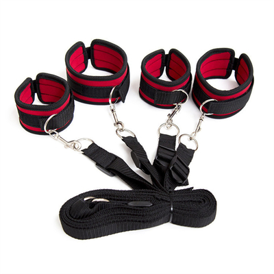 Νάιλον BDSM Παιχνίδια Bundle Bondage Set Harness Ankle Handcuffs Adult SM Παιχνίδια Προϊόντα για ζευγάρια