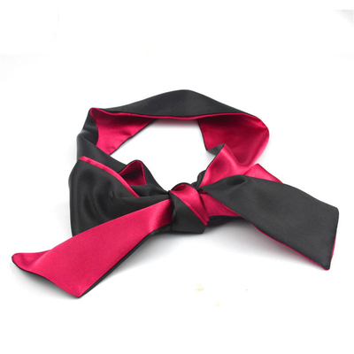 BDSM Bondage Συγκράτηση Σεξ Παιχνίδι Super Ribbon Satin Eye Mask Ενήλικες Γυναίκες Blindfold Ribbon Αναστρέψιμη Bondage