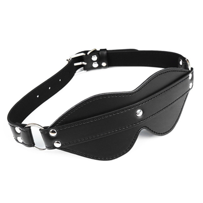 BDSM Eyemask Bondage PU Leather SM Game Play Σεξουαλικό μαντήλι για άνδρες