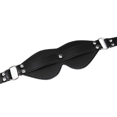 BDSM Eyemask Bondage PU Leather SM Game Play Σεξουαλικό μαντήλι για άνδρες