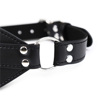BDSM Eyemask Bondage PU Leather SM Game Play Σεξουαλικό μαντήλι για άνδρες