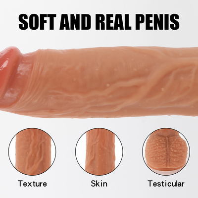 Απομακρυσμένο έλεγχο σπρώχνοντας δildos Vibrator Wholesale Sex Toy Σώμα ασφαλή δονητική περιστροφή ρεαλιστικό δildos για γυναίκες και άνδρες
