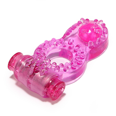 Αγγίγμα πουλί Vibrator πέος δαχτυλίδι με χάντρες για επιπλέον διέγερση