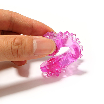 Αγγίγμα πουλί Vibrator πέος δαχτυλίδι με χάντρες για επιπλέον διέγερση